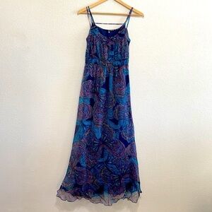 Bellatrix 100% Silk Chiffon Butterfly Dress